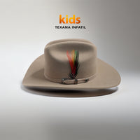 Texana Beige Lana Fina INFANTIL
