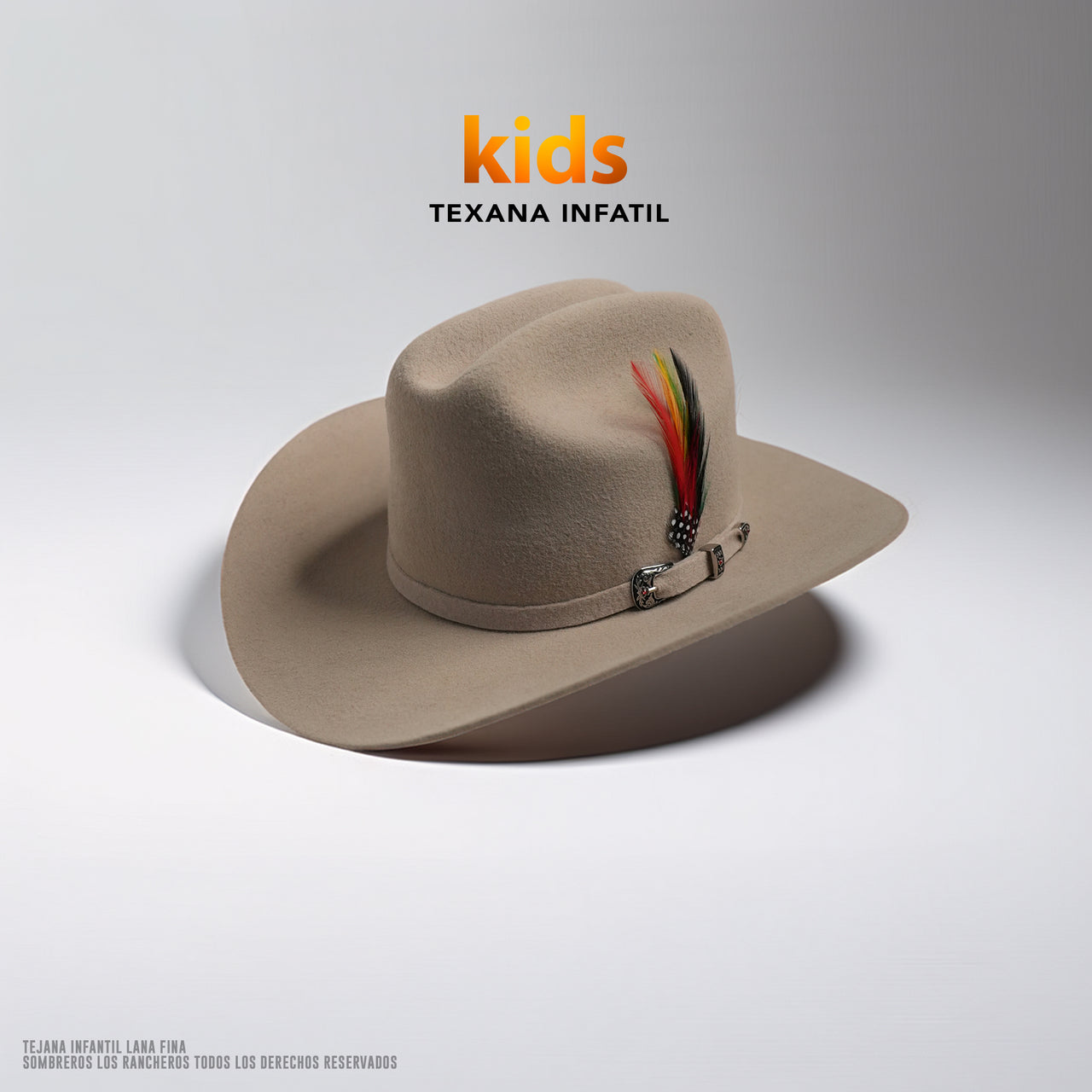 Texana Beige Lana Fina INFANTIL